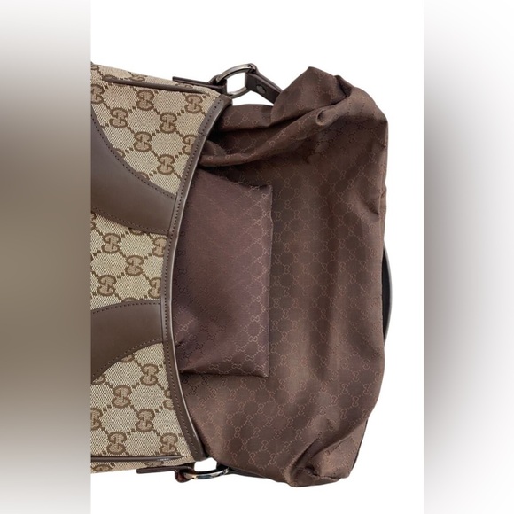 GUCCI GG Canvas & Leather Shoulder Bag โ EUC โจ๐ - Picture 7 of 13